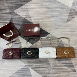 古驰包GUCCI 838985 GG Marmont系列大号肩背包链条包