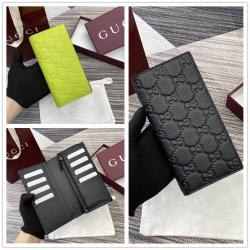 gucci官网价格古驰 835014 GG Imprint系列长款双折钱包