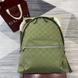 gucci官网价格古驰 834464 GG中号帆布背包双肩包