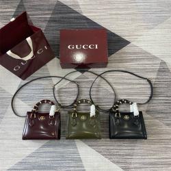 gucci香港官网古驰 832936 Diana系列小号托特包