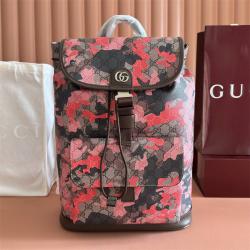 gucci官方网站古驰 839109 Ophidia系列小号背包（迷彩双肩包）