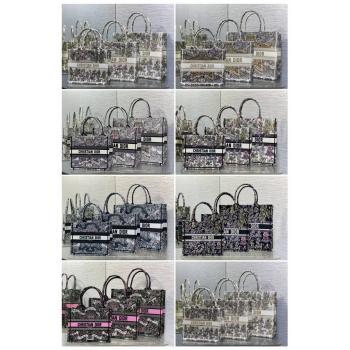迪奥dior官网迪奥 M1265/M1296/M1286 Book Tote 刺绣托特包