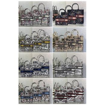 DIOR迪奥女包 M1265/M1296/M1286 Book Tote 小号/中号/大号托特包