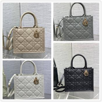 dior美国官网迪奥 M1325 小号 Book Tote 牛皮托特包