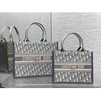 dior中国官网迪奥 M1325/M1324 Book Tote 小号/中号托特包（灰色）
