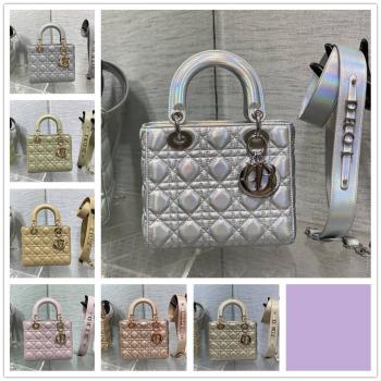 迪奥中国官网DIOR M0538 小号 Lady 四格字母肩带戴妃包