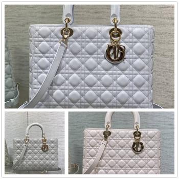 DIOR迪奥包包官网 M0566 LADY 七格大号翻盖戴妃包