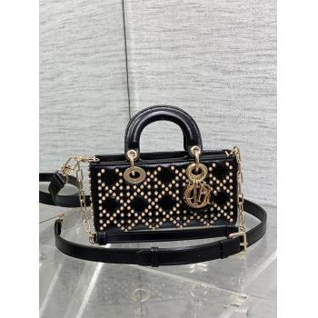迪奥包DIOR Lady D-Joy 小号横版戴妃包（限量版珠子）
