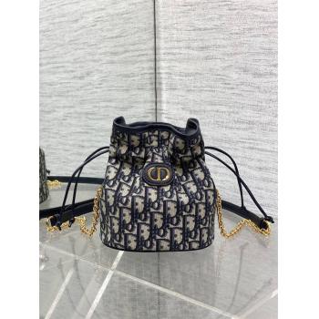 dior官方网站迪奥 S5223 Miss caro 老花福袋抽绳水桶包