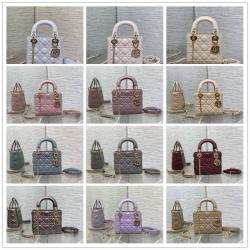迪奥中国官网 M0505 迷你 Lady Dior 三格戴妃包