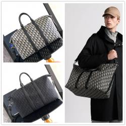 dior美国官网迪奥 1ESDU134 Weekender 40 手袋老花旅行袋