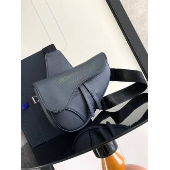 dior官方网站迪奥 1ADPO093 Saddle Bag丝印马鞍包