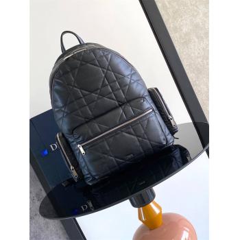 dior美国官网迪奥男包 1ESBA220 牛皮双肩包