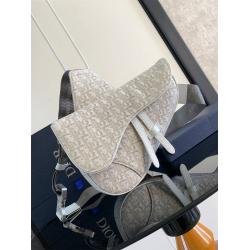 dior中国官网迪奥 1ADPO093 Saddle Oblique提花马鞍包